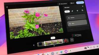 The video editor on the Google Photos app