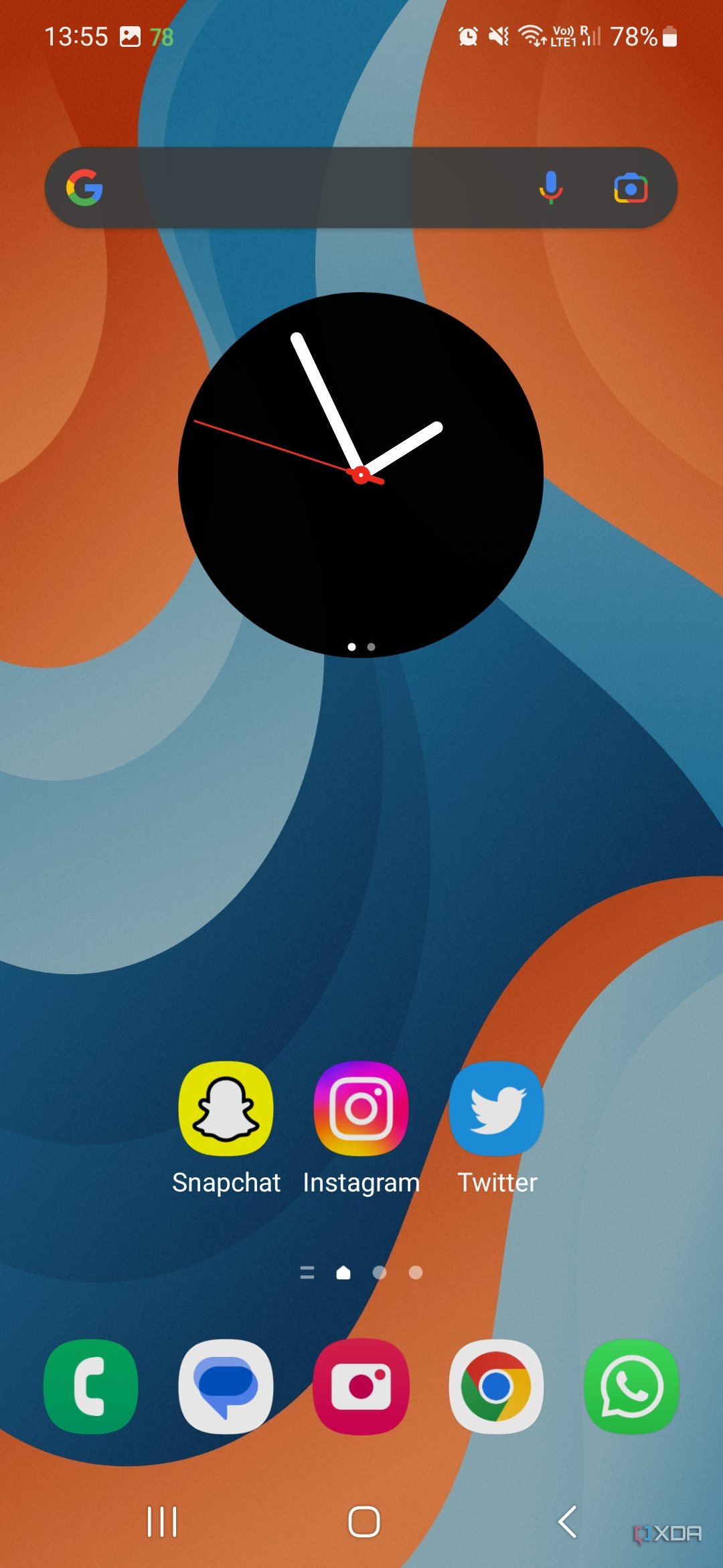 Here's how to customize the homescreen on a Samsung device