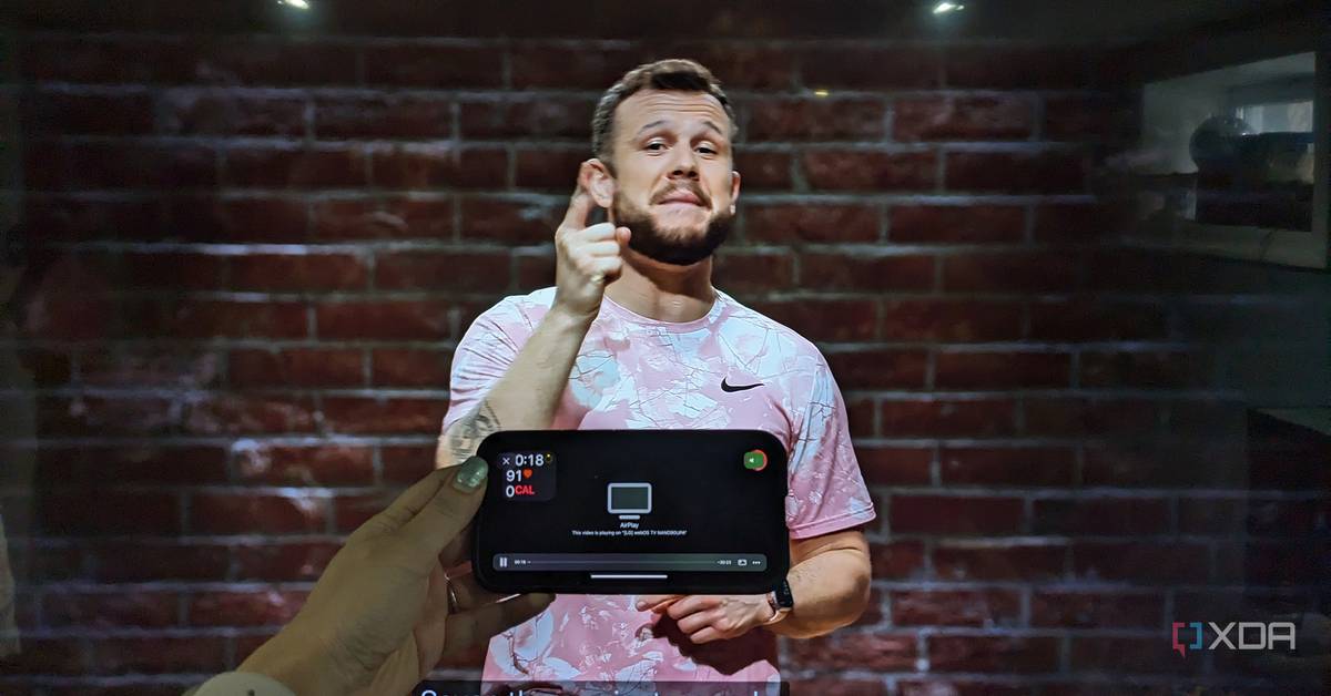 How to get an Apple Fitness+ workout on an AirPlay-enabled TV