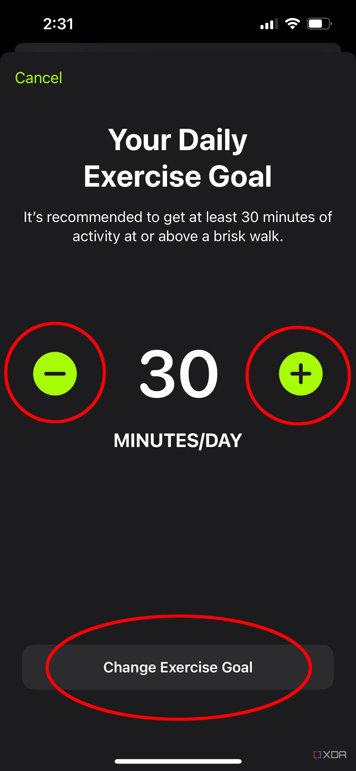 Fitness App Calorie Goal How Do You Edit Activity Goals On Apple