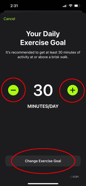 Fitness App Calorie Goal How Do You Edit Activity Goals On Apple