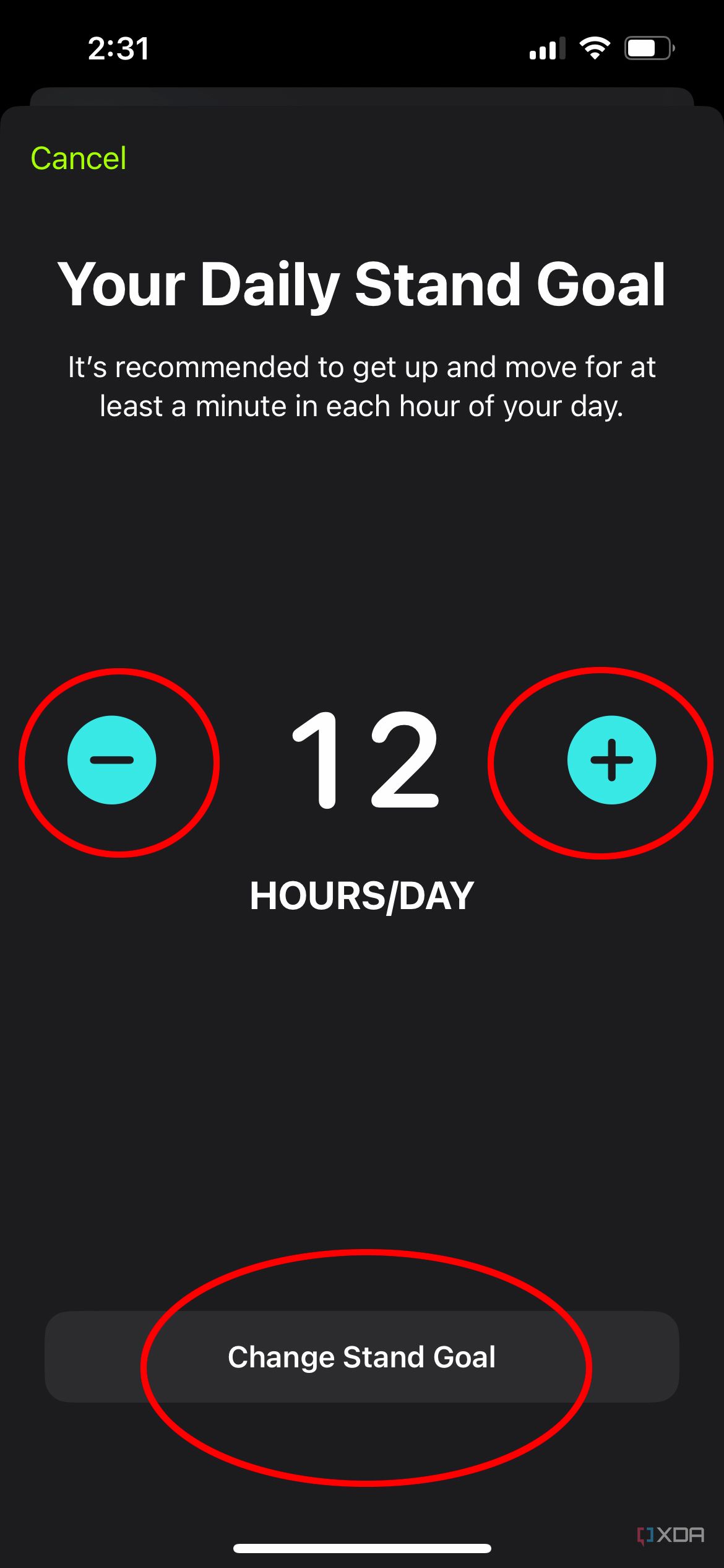 Stand Hours How To Increase Stand Goal On Apple Watch How To