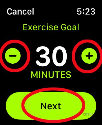 Minute Workout Exercise On Iwatch How To Change Your Activity Ring