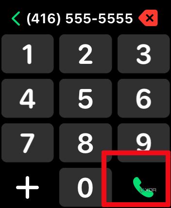 How to make or answer calls from Apple Watch