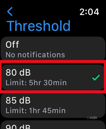 apple watch noise 10