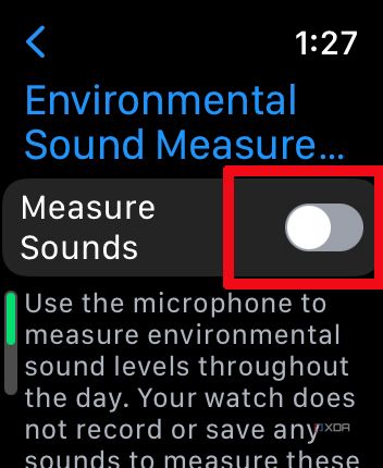 apple watch noise 7