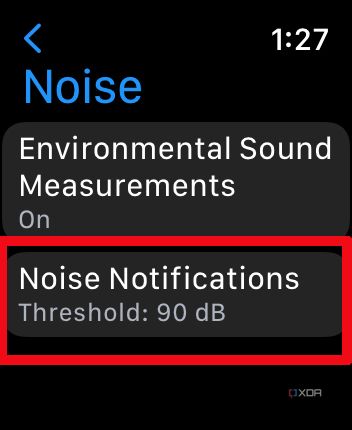 apple watch noise 8