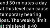 apple watch noise 80db