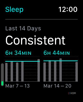 apple watch sleep 10