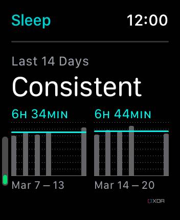 apple watch sleep 10