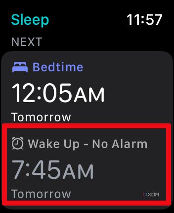 apple watch sleep 4