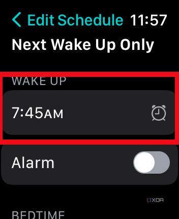 apple watch sleep 5