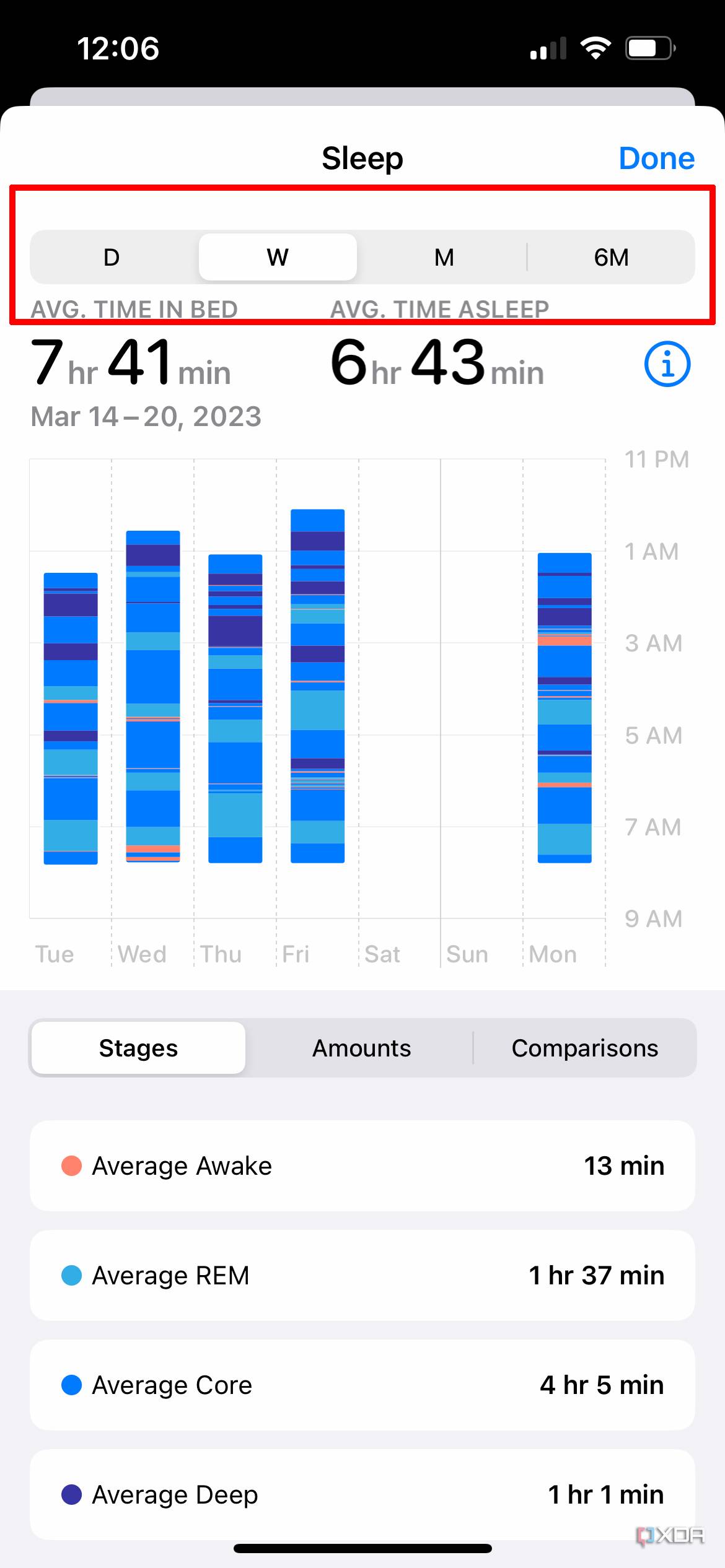 apple watch sleep phone 6