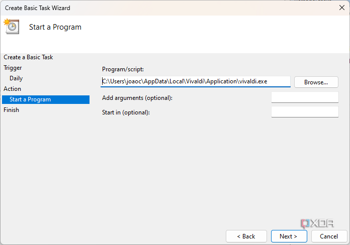 How to create automated tasks with Task Scheduler in Windows 11