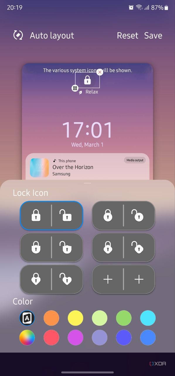 How to customize the lock screen on your Samsung device