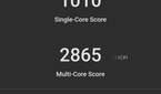 A screenshot showing the Galaxy A54 5G Geekbench 6 benchmark result.