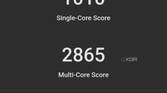 A screenshot showing the Galaxy A54 5G Geekbench 6 benchmark result.