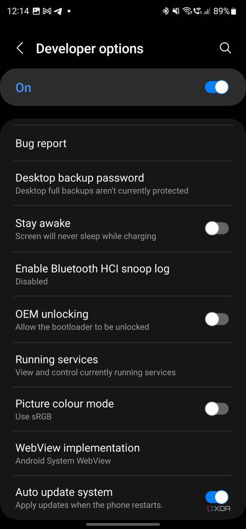 Galaxy S23 Ultra Developer options-1
