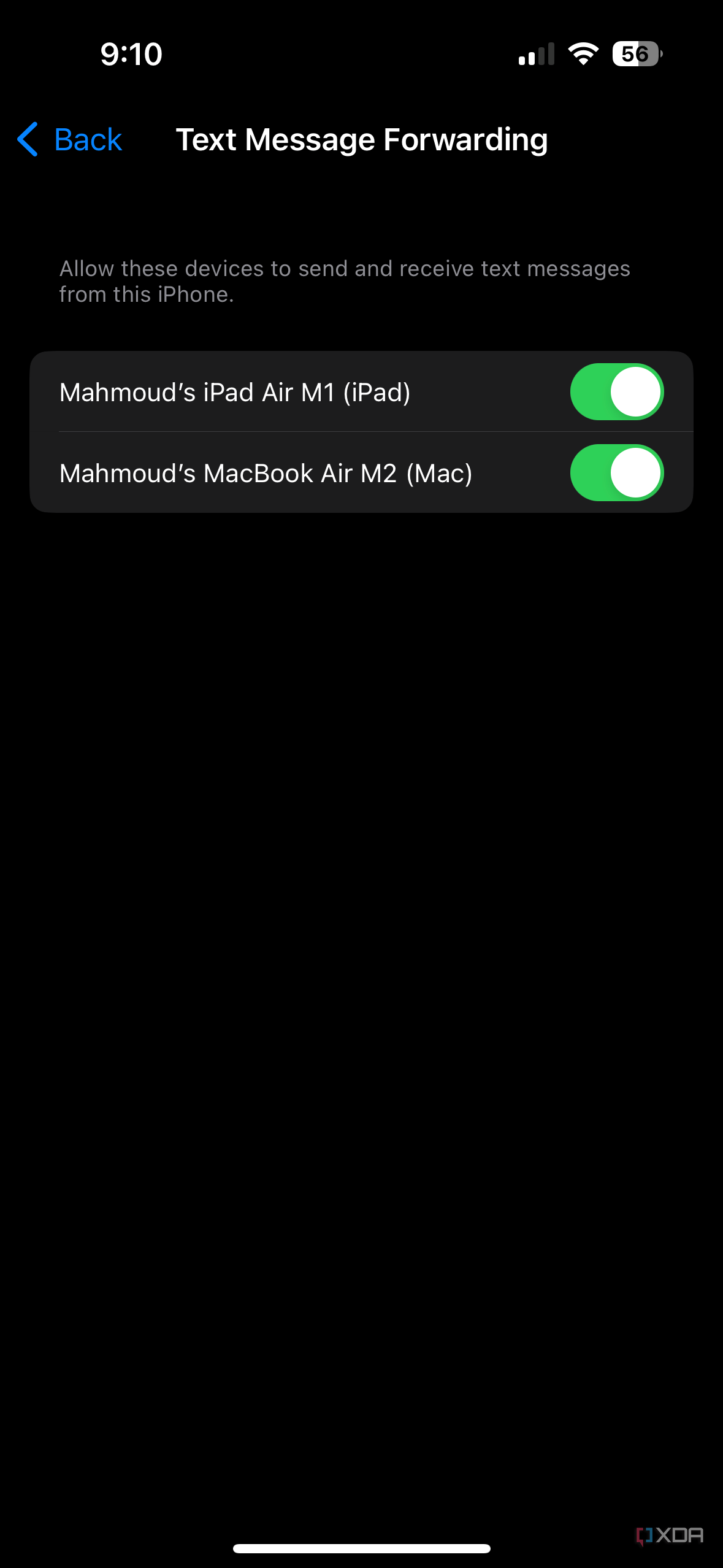 How to call and text people from a Mac