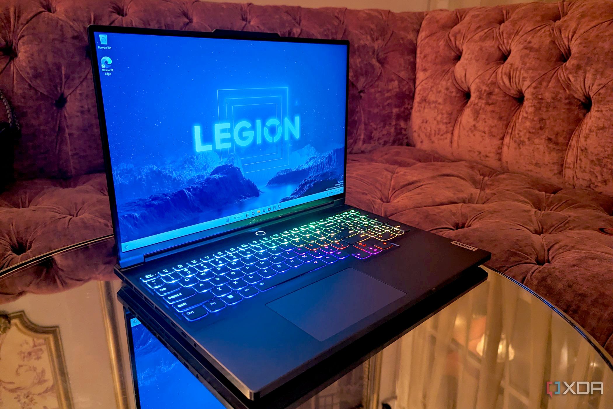 Lenovo Legion Slim 5 Gaming Laptop on a table