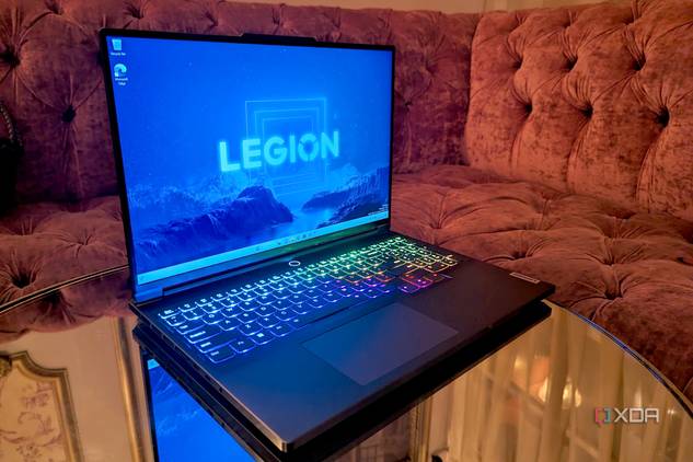 Lenovo Legion Slim 5 Gaming Laptop on a table
