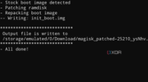 Magisk canary patching Galaxy S23 AP