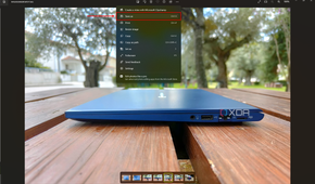 Screenshot of the More option menu in the WIndows 11 Photos app with the Save as option highlighted