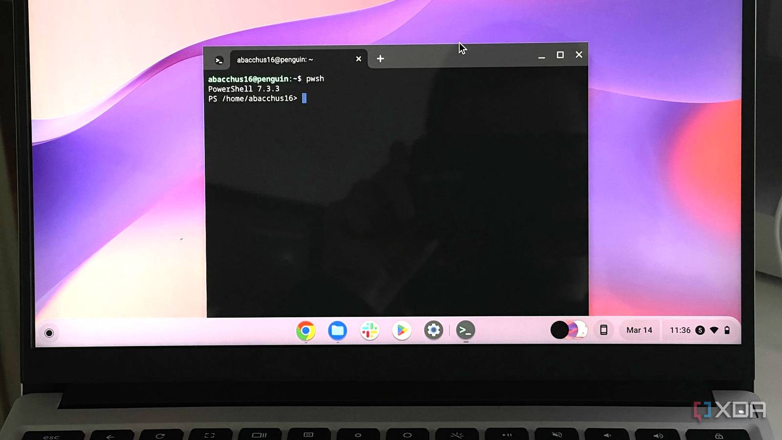 How to use PowerShell on a Chromebook