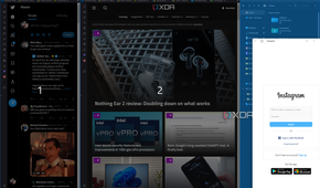 Screenshot of a window being moved into a FancyZones layout on Windows 11
