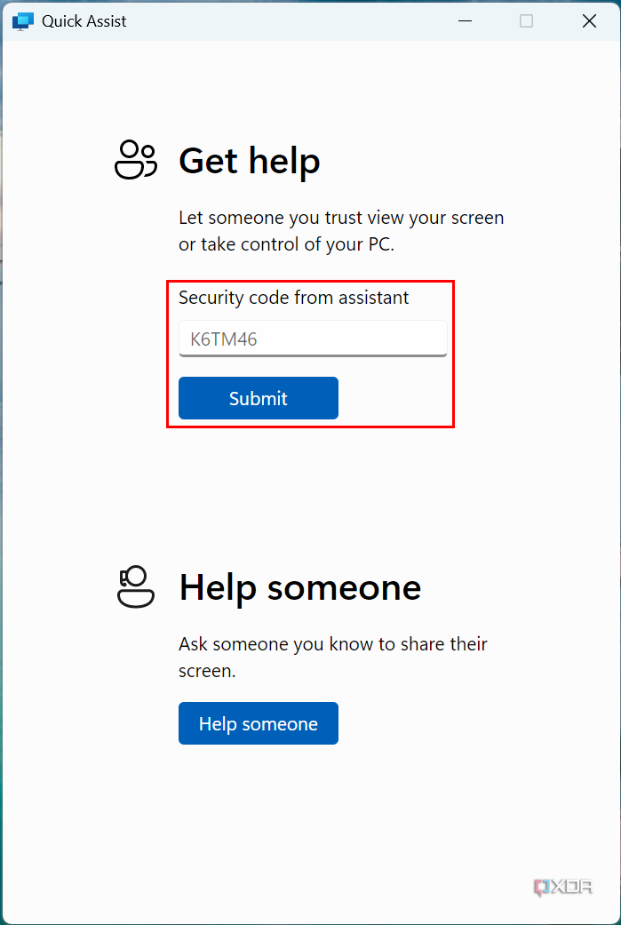 How to get help in Windows with Quick Assist