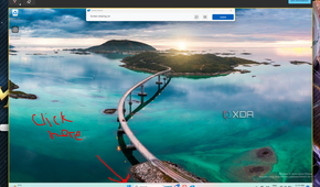 Screenshot of Quick Assist in Windows 11 using annotations