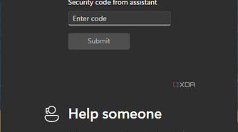 Screenshot of Quick Assist with the option to give help highlighted