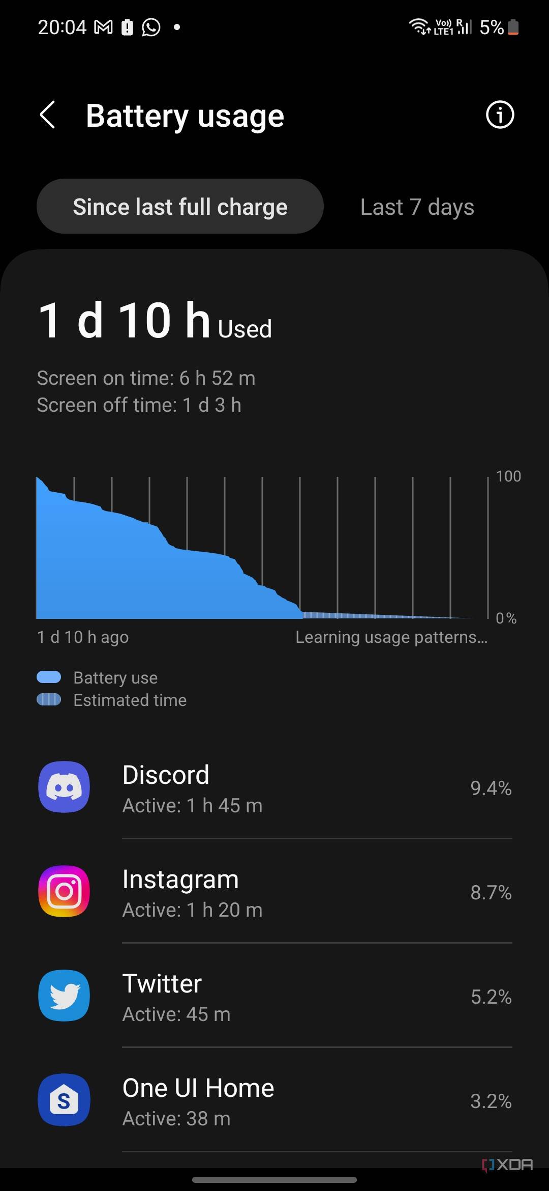 An image showing a screenshot captured on a Galaxy S23.