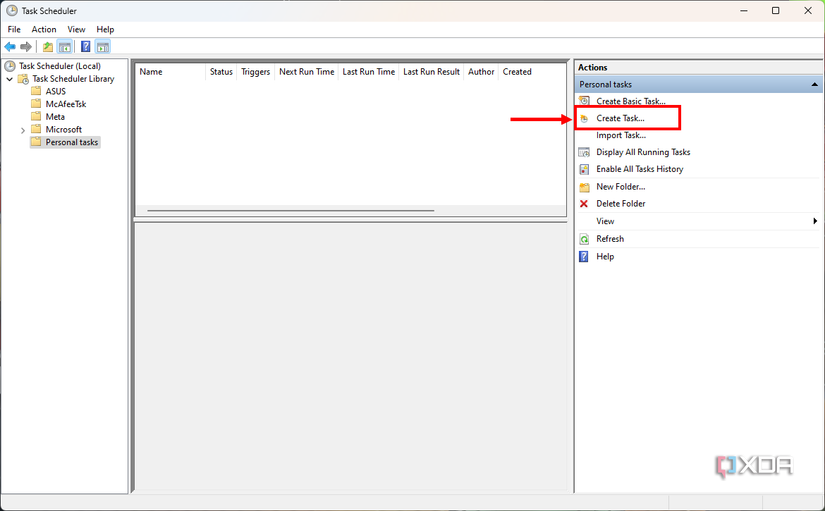 How to create automated tasks with Task Scheduler in Windows 11