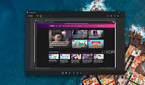 Screenshot of the Snipping Tool in Windows 11 open over a desktop background image