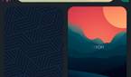 A screenshot showing a collection of wallpapers within the Backdrops app.