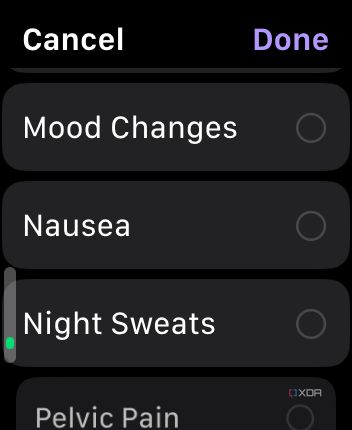 cycle tracking apple watch 14