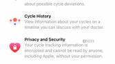 cycle tracking iphone 5