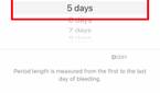 cycle tracking iphone 7
