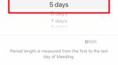 cycle tracking iphone 7