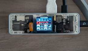 Dockcase Pro Epxlorer Edition indicating that a connected display has a resolution of 640 x 480 due to an error