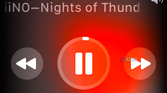 How to stream music on your Apple Watch without an iPhone: Now playing screen on watchOS