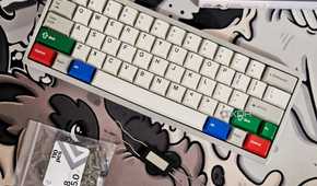 A screenshot captured on Galaxy S23 showing the Lightroom app editing an image of a keyboard.