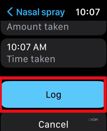 log medications apple watch 4