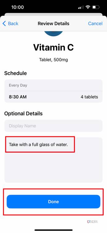 log medications iphone 11