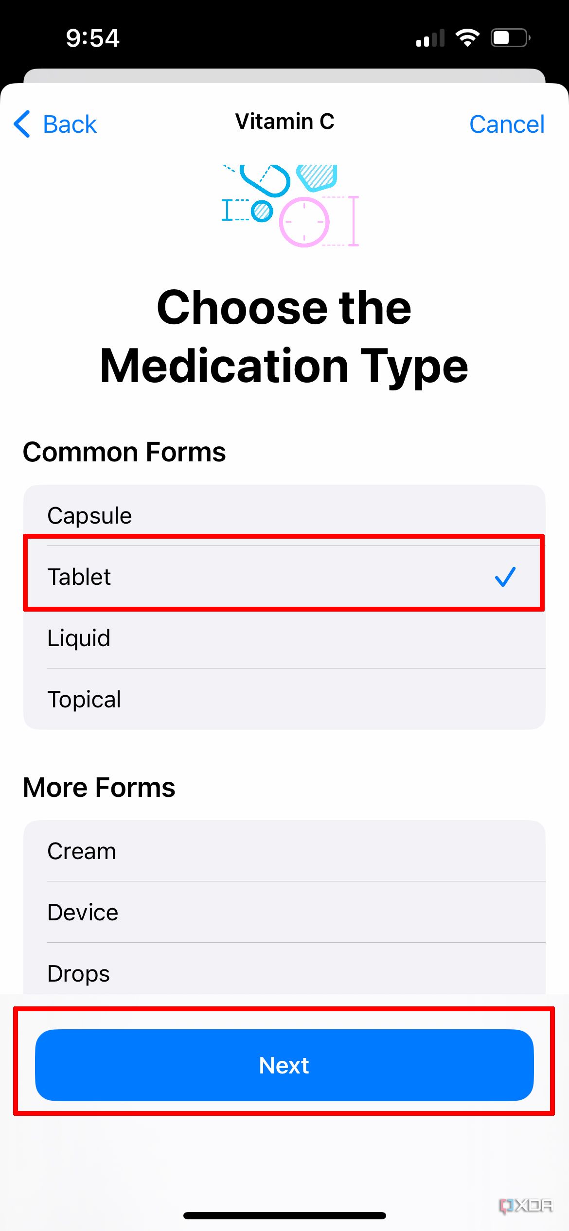 log medications iphone 5