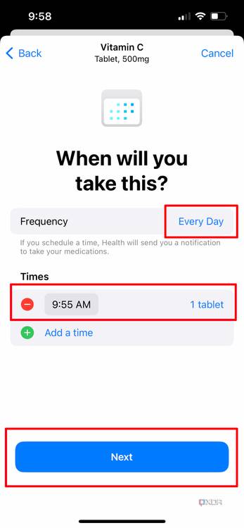 log medications iphone 8