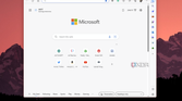 A screenshot of the old sidebar in the Microsoft Edge web browser