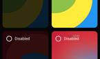 A screenshot showing various wallpaper effects within the Tapet wallpaper app.