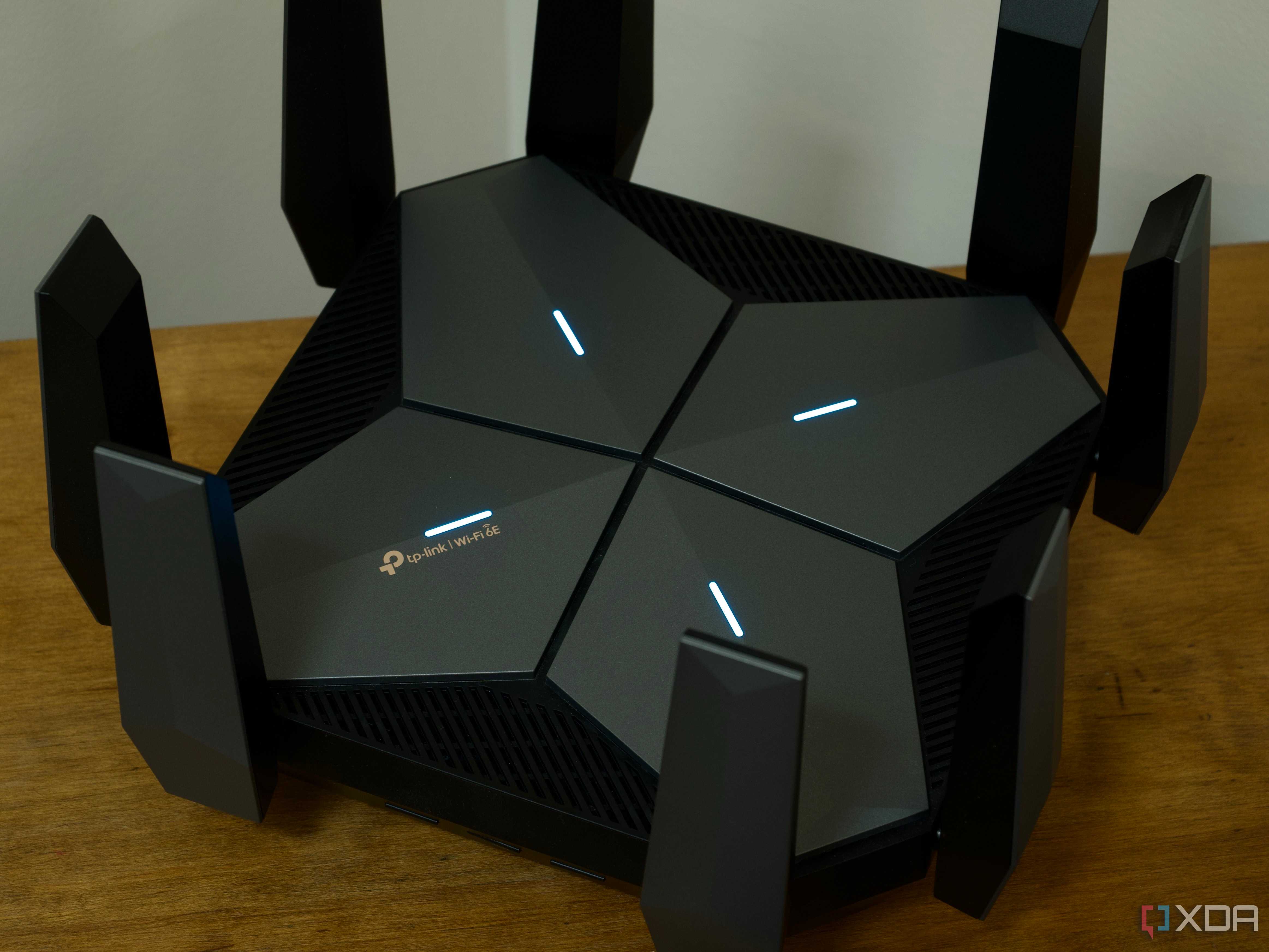 TP-Link Archer AXE300 quad-band Wi-Fi 6E router